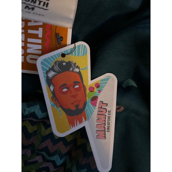 Latino Heritage Month Kids' Latin America Hooded Sweatshirt - Teal, Medium - Picture 5 of 10